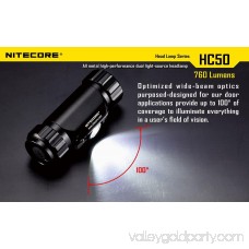 Bundle: Nitecore Headlamp HC50 2016 Model -760Lm +NU20 Rechargeable Headlamp